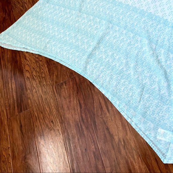 Indigo Soul Sharkbite Sheer Top Sz Large - Picture 3 of 8